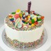 Sprinkles Lolly Explosion Cake (D)